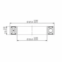 Gurpil Rodamiento CB-056 609 2RS 9x24x7 7 Gurpil Rodamiento CB-056 609 2RS 9x24x7 -Bicicletas Tienda de ventas rodamiento cb 056 609 2rs 9x24x7 1