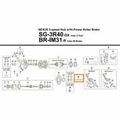 Shimano Varilla Nexus SG-3R40-DX, BR-IM31-R 7 Shimano Varilla Nexus SG-3R40-DX, BR-IM31-R -Bicicletas Tienda de ventas varilla nexus sg 3r40 dx br im31 r 1